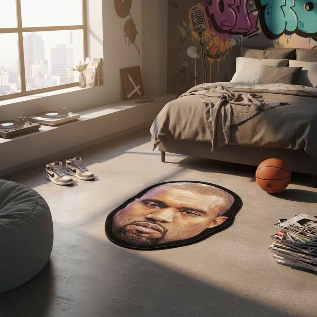 Kanye Head Halı