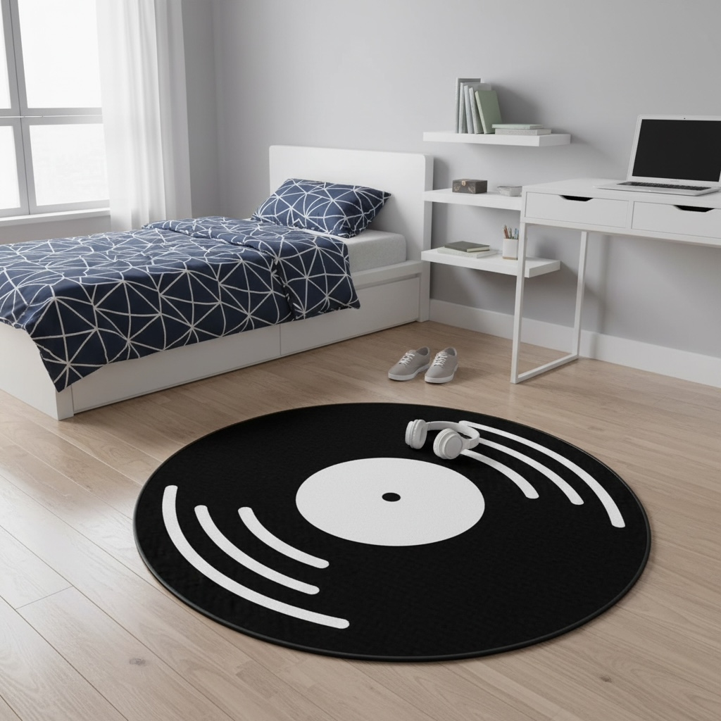 Vinyl Record Halı