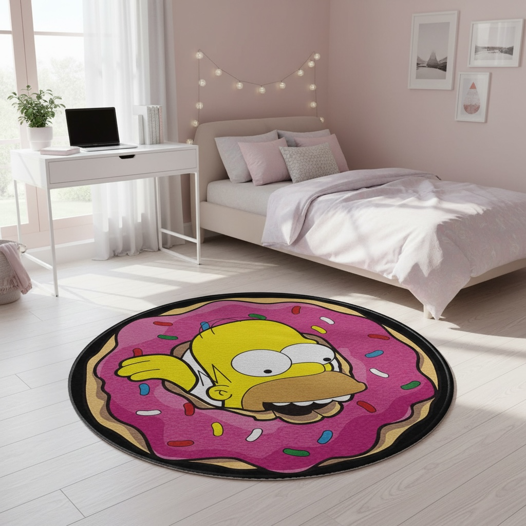 Donut "D’oh!" Halı