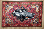 Retro Porsche Halı