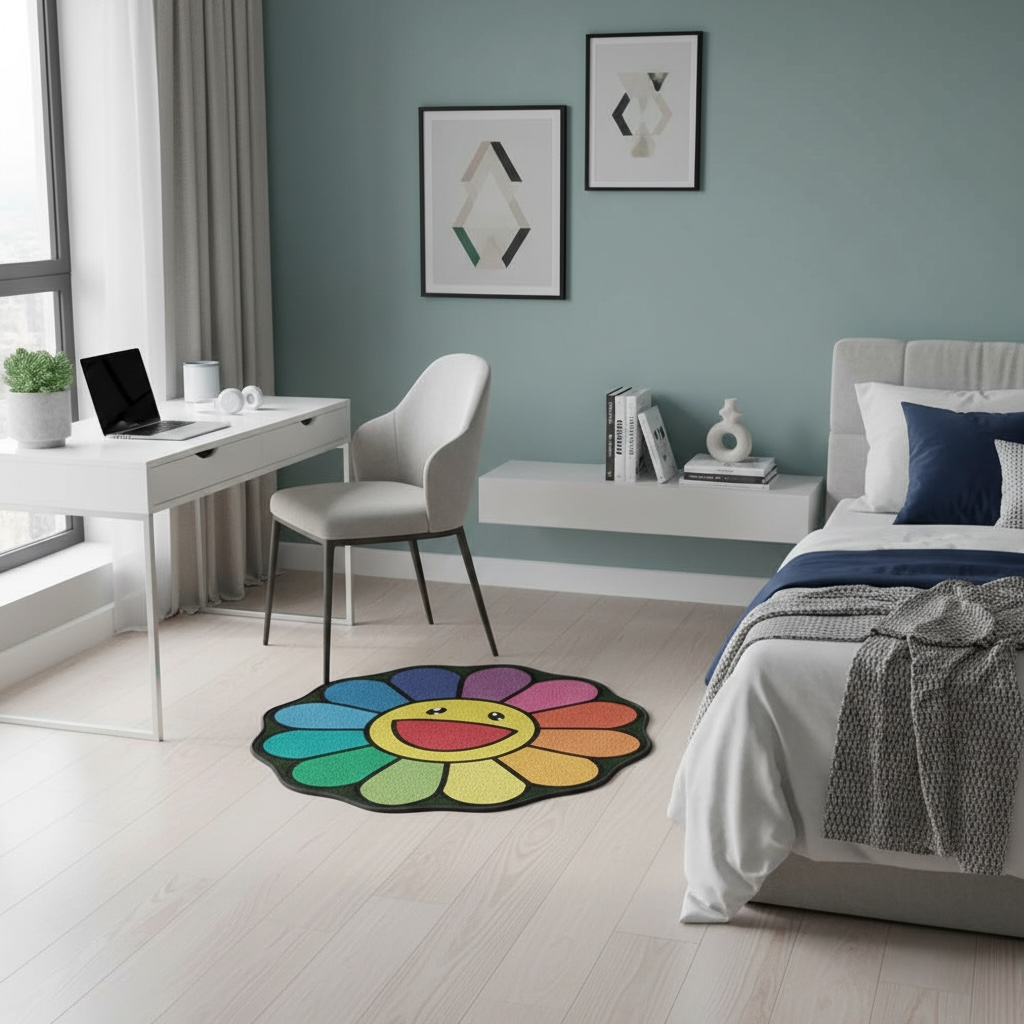Takashi Flower "Multicolor" Halı