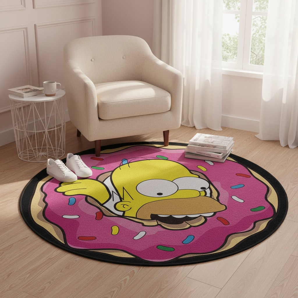 Donut "D’oh!" Halı