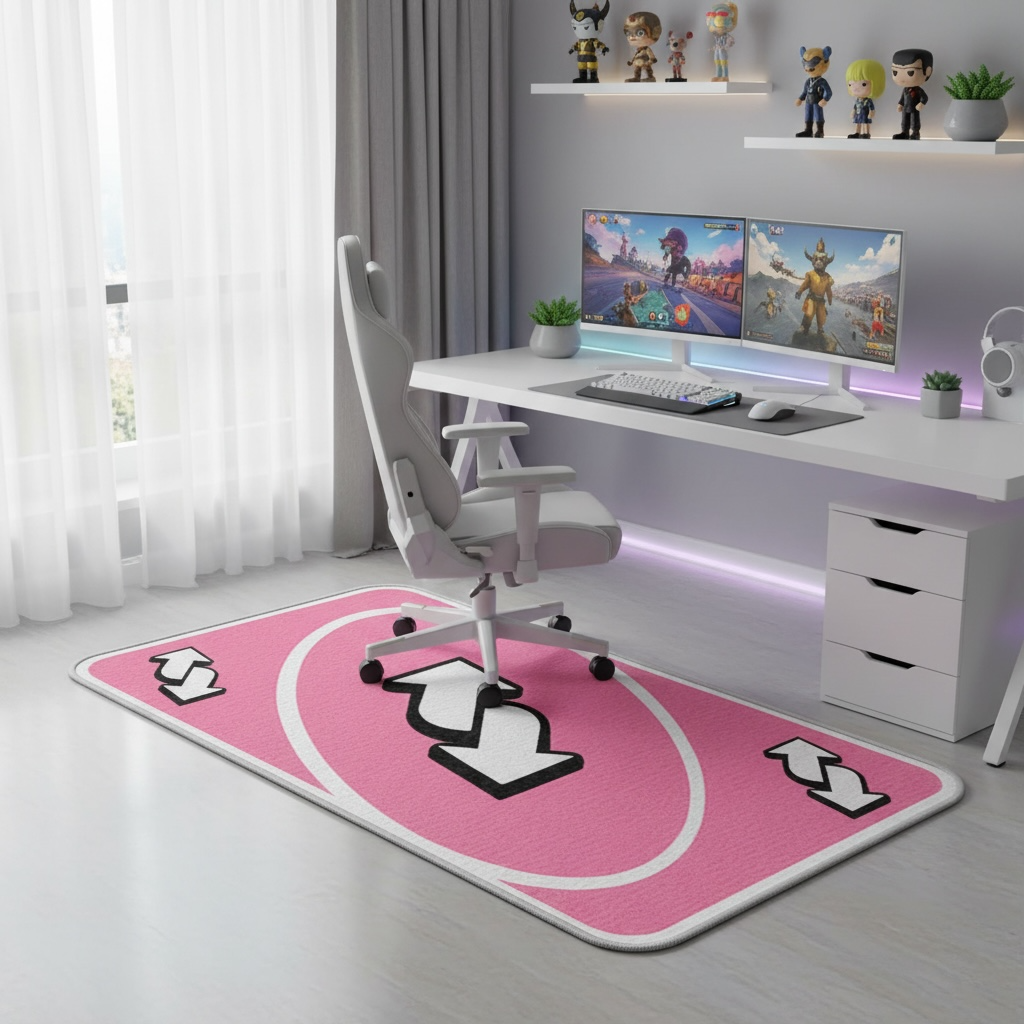 Uno Pink Card Halı