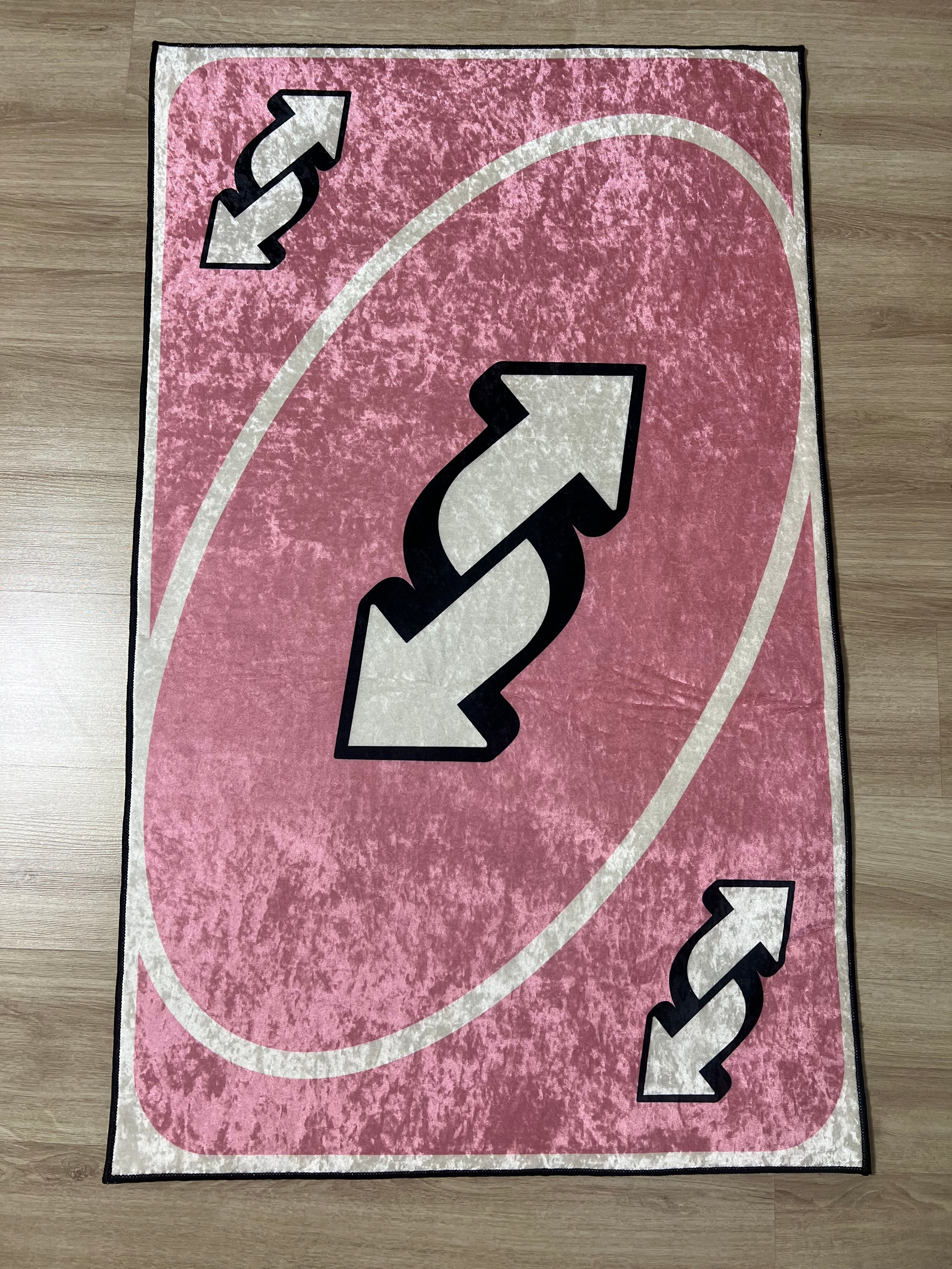 Uno Pink Card Halı
