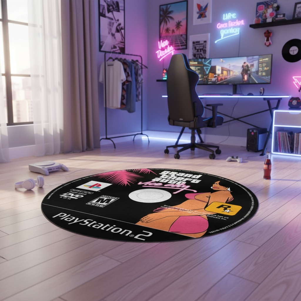 Vice City Retro Halı