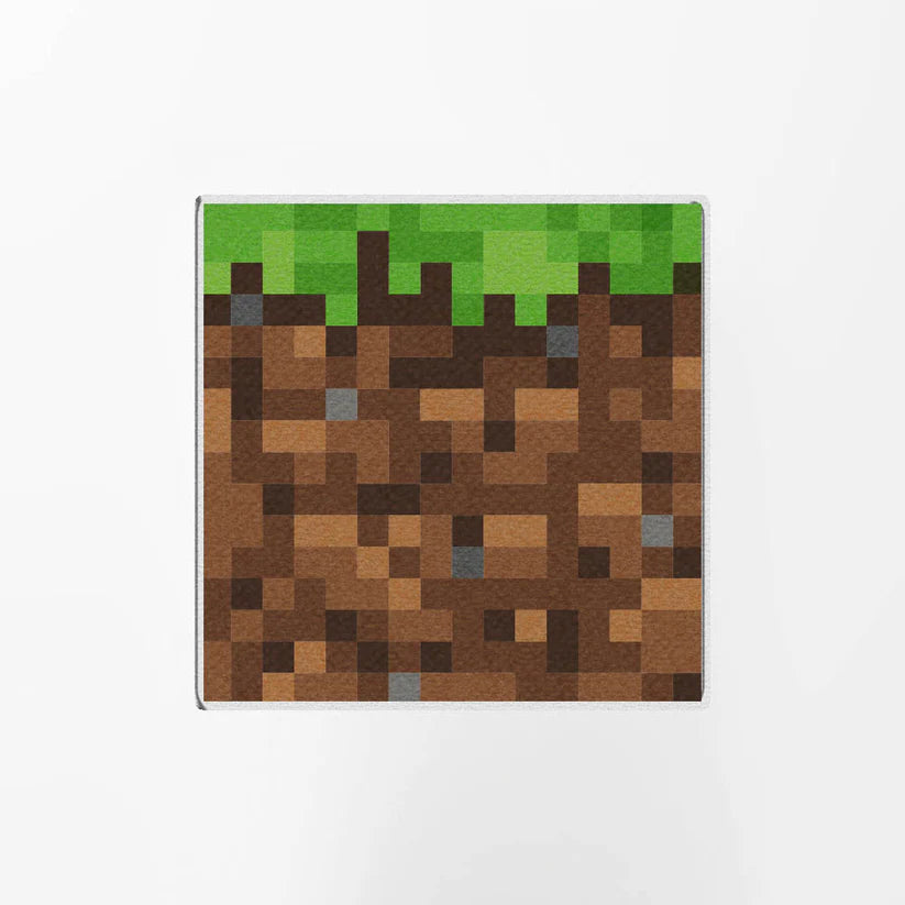 Minecraft 3D Block Pixel Halı