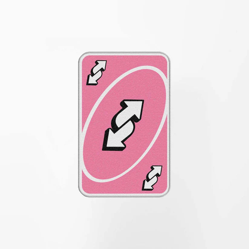 Uno Pink Card Halı
