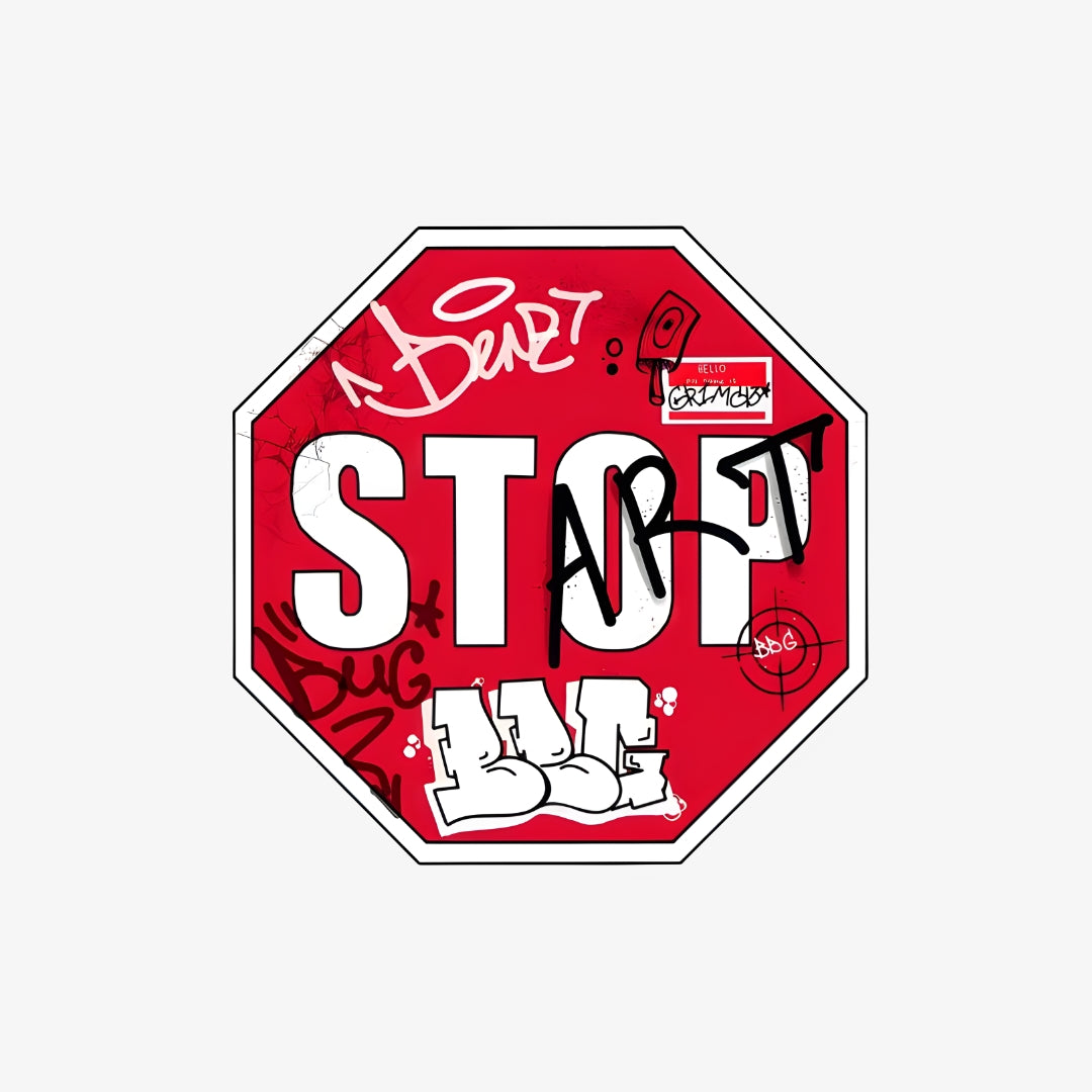 Stop Sign Halı
