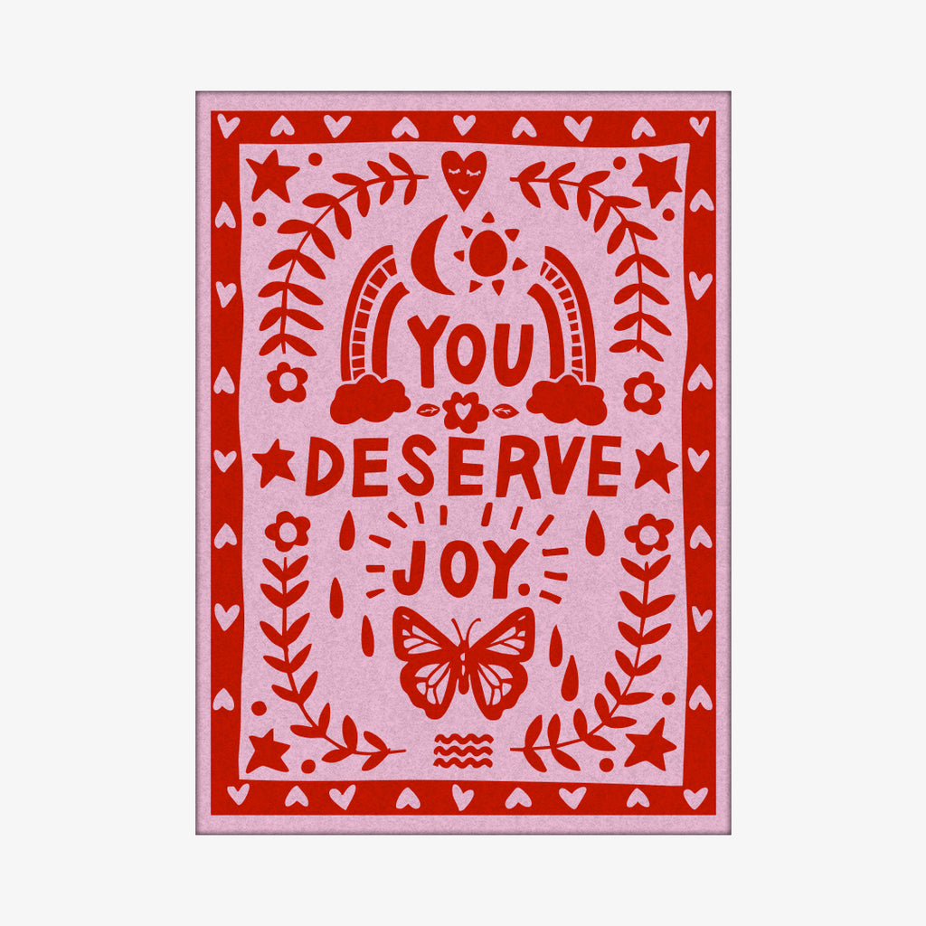 You Deserve Joy Halı