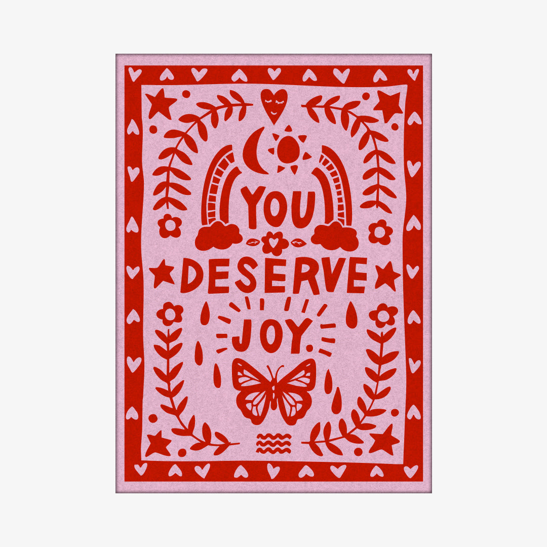 You Deserve Joy Halı