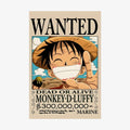 Luffy Wanted Halı