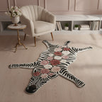 Rose Zebra Özel Kesim Halı