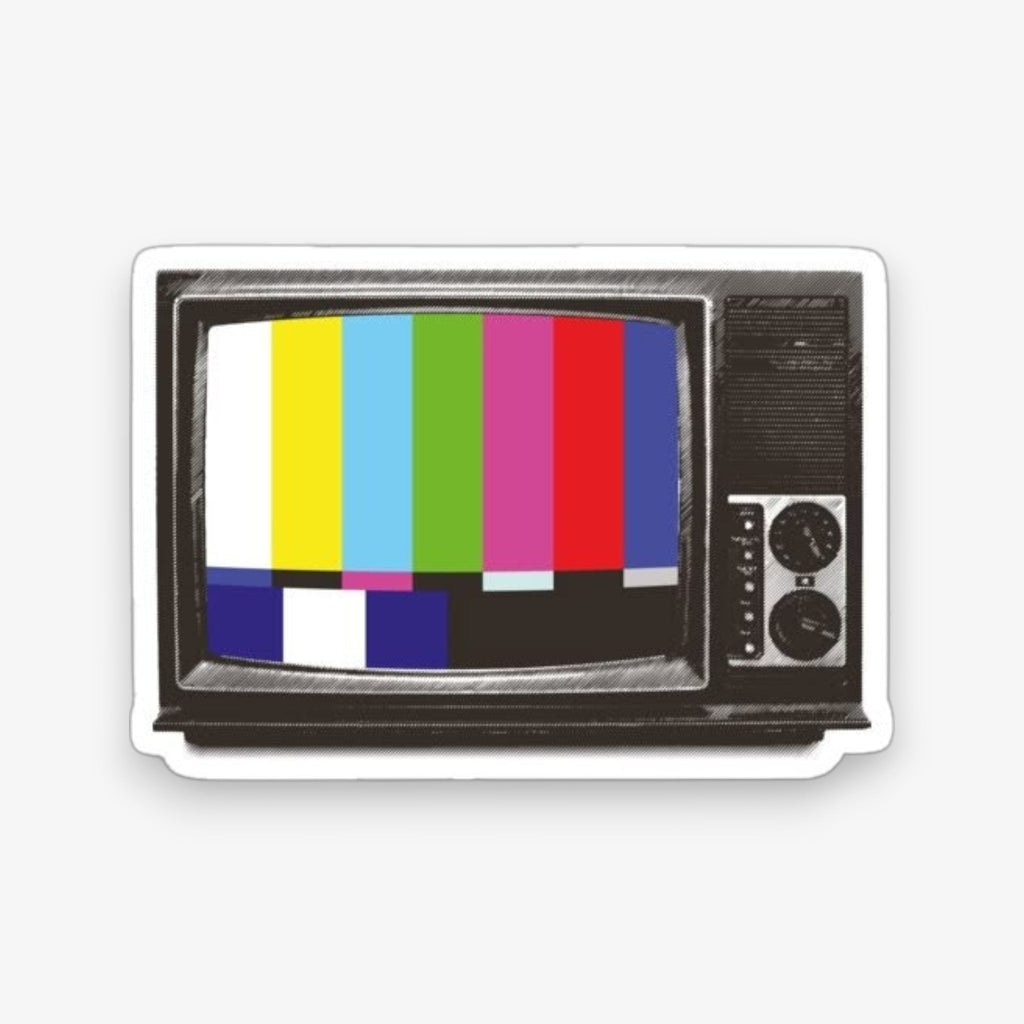 Retro Color TV Halı