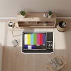 Retro Color TV Halı